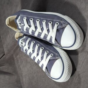Converse Chuck Taylor All Star Classic Navy Blue Ox Lace Up Sneakers G US 7
